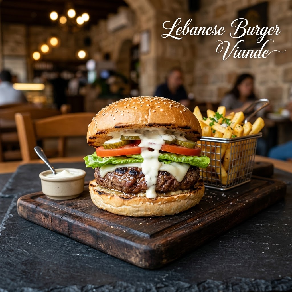 Lebanese Burger viande