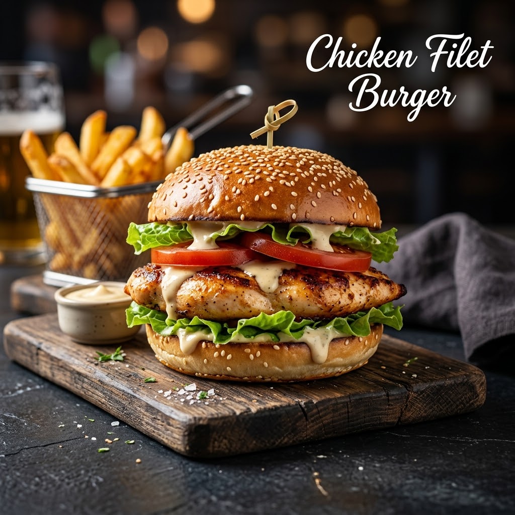 Chicken filet Burger